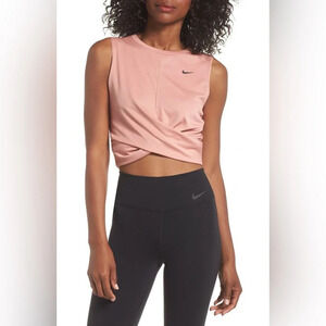 Nike Crop Top Dry Tank Twist size L